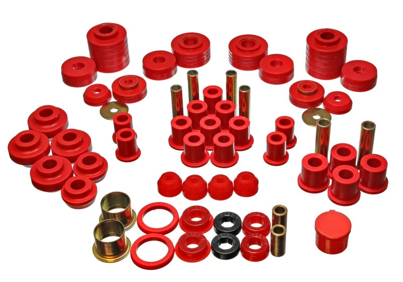 Energy Suspension 80-96 Ford F150 Std/Extra Cab Pickup Rouge Hyper-Flex Master Bushing Set