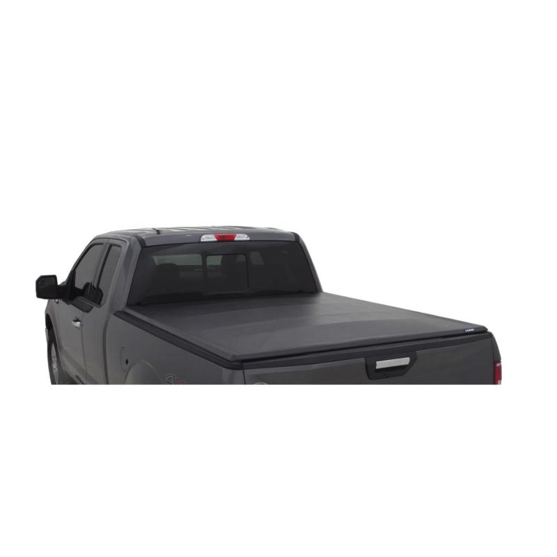 Lund 99-17 Ford F-250 Super Duty (8ft. Bed) Genesis Tri-Fold Tonneau Cover - Black