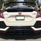 2017-2019 honda civic type r Rear Diffuser  Too Fast Autoparts