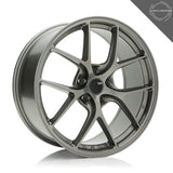 OPE Wheels FF02 Style With SONIC GREY Finish | Size - 19x8.5 | PCD - 5x115 | Offset - 35 | Bore - 71.5