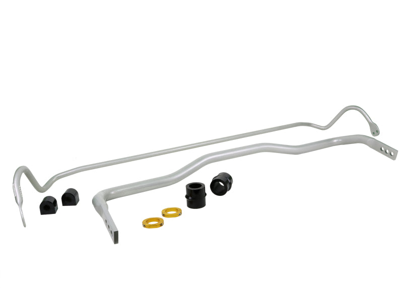 Whiteline 08-14 Dodge Challenger SRT8 Kit de barres stabilisatrices avant et arrière