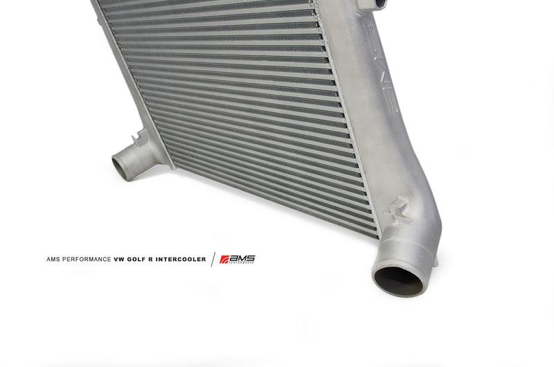 AMS Performance 2015+ VW Golf R MK7 Front Mount Intercooler Upgrade w/Cast End Tanks | Too Fast Autoparts | Order Online