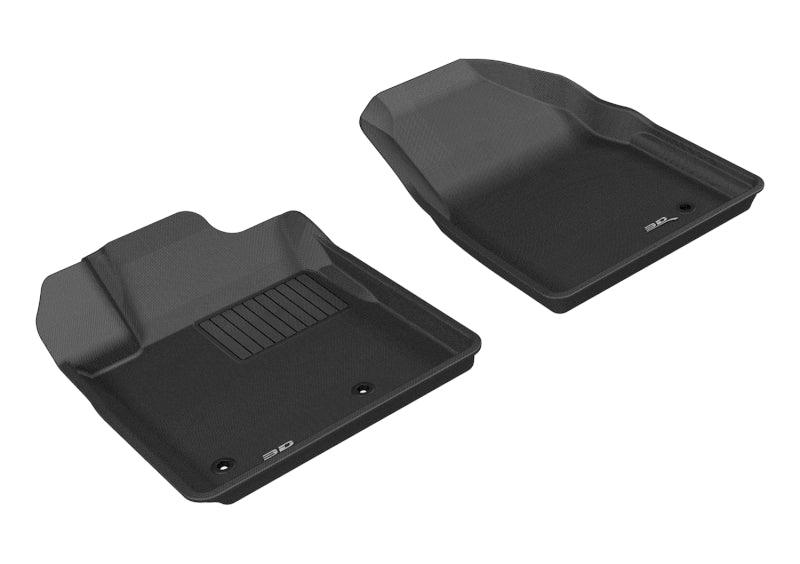 3D MAXpider 2009-2015 Honda Pilot Kagu 1st Row Floormat - Black | Too Fast Autoparts | Order Online