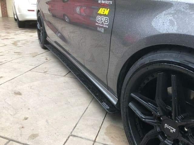 2018+mercedes benz cla250/cla45 Side Splitters  Too Fast Autoparts