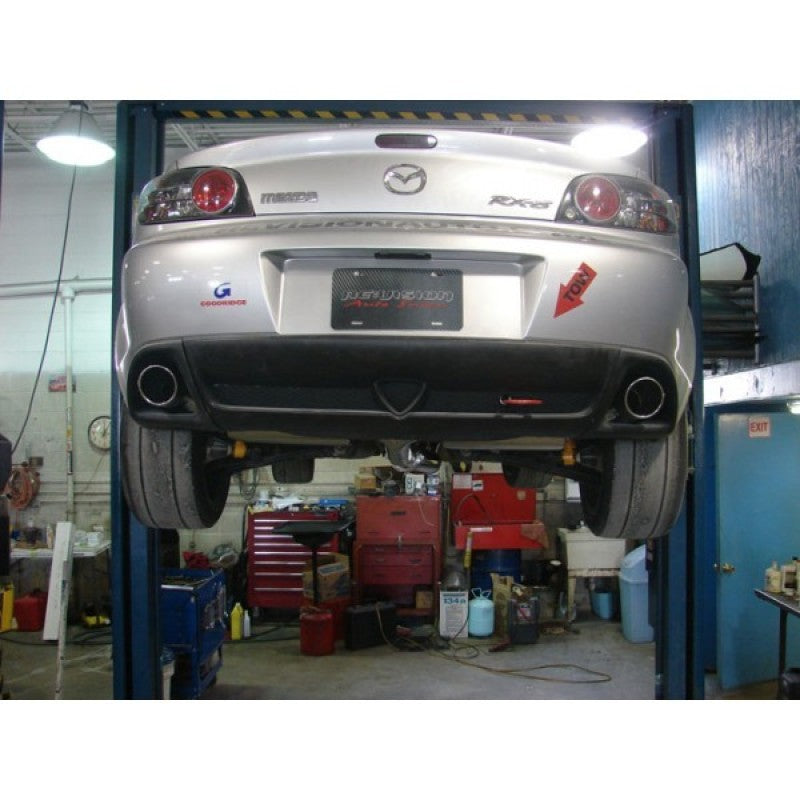 Échappement Catback Turbo XS RX8 (la génération 2 nécessite des cintres plus longs)