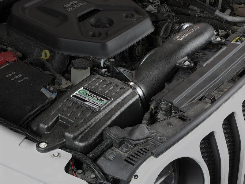 aFe Quantum Pro DRY S Cold Air Intake System 18-20 Jeep Wrangler JL L4-2.0L (t) | Too Fast Autoparts | Order Online