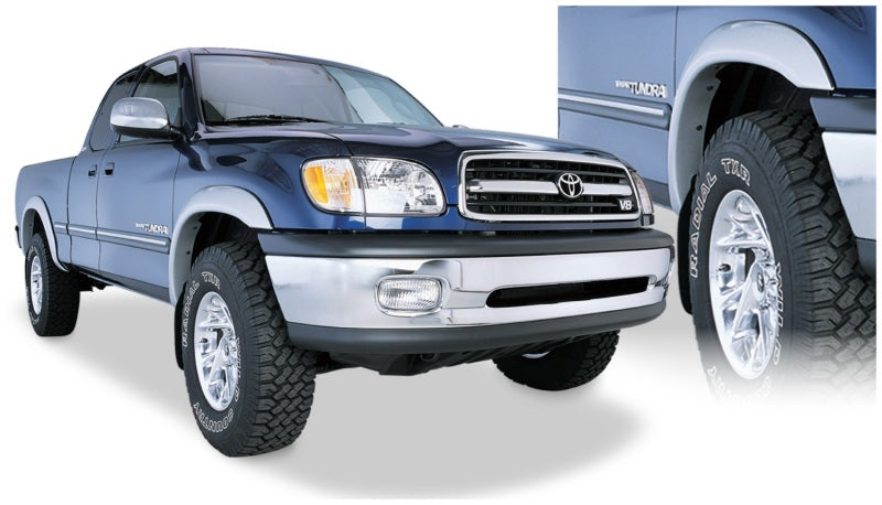 Bushwacker 03-06 Toyota Tundra Standard Cab Fleetside Extend-A-Fender Style Flares 4pc - Black