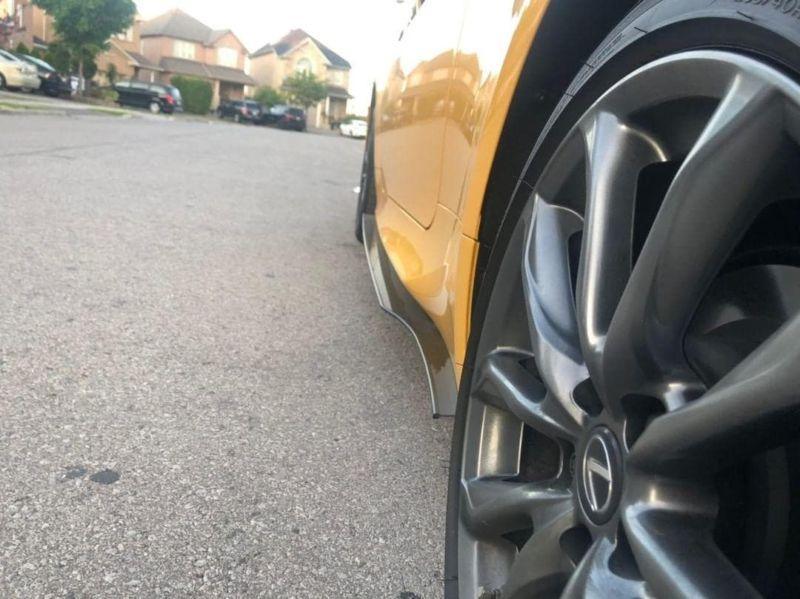 2016+ lexus RC (rc300/rc350) fsport and non fsport Side Splitters