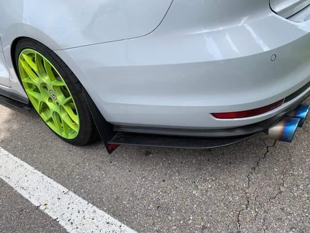 2016-2018 Volkswagen jetta/gli Rear Spats | Too Fast Autoparts | Order Online