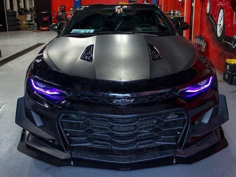2016-2018 Chevrolet camaro zl1 1le Front Splitter  Too Fast Autoparts