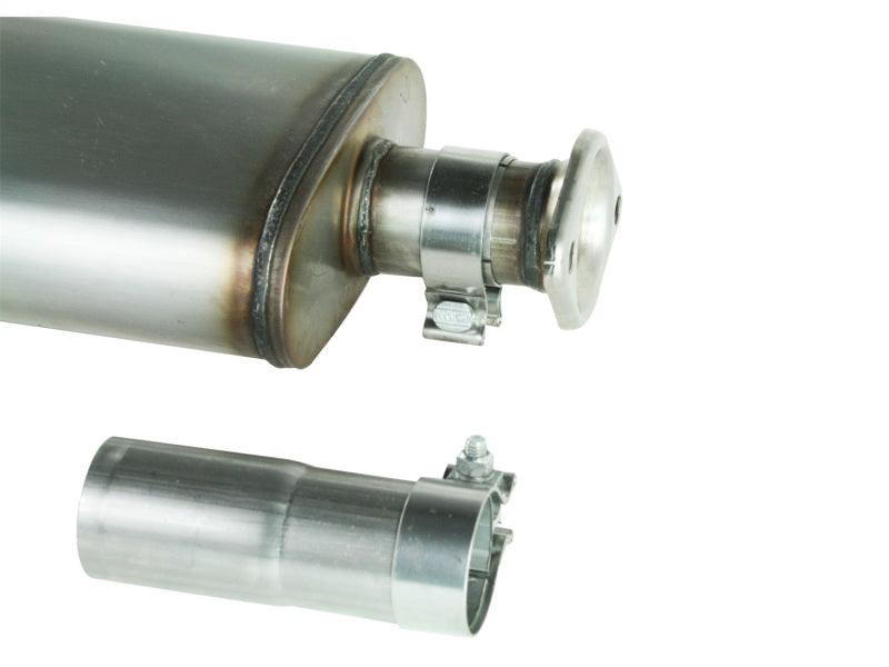aFe MACHForce XP Exhausts Cat-Back SS-409 EXH Jeep Wrangler TJ 97-06 I6-4.0L HT - 2.5 In. | Too Fast Autoparts | Order Online