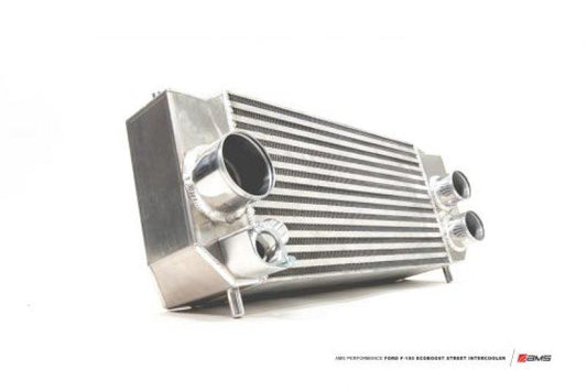 AMS Performance 2015+ Ford F-150 2.7L/3.5L / 17-19 Ford Raptor 3.5L 5.5in Thick Intercooler Upgrade | Too Fast Autoparts | Order Online