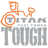 Titan Support de pneu de secours pour réservoirs de carburant pour lits de camion (comprend des supports et du matériel pour l'installation)