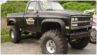 Bushwacker 81-91 Chevy Blazer Découpe Style Flares 2pc - Noir