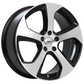 ART Replica 39 Gloss Black - Machined FaceR391771434557 | Size: 17x7.5 | Bolt Pattern: 5x112 | Offset: 45 | Center Bore: 57.1