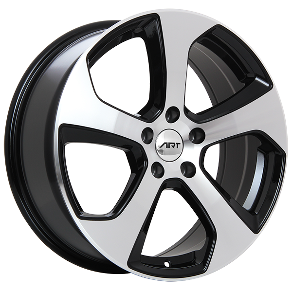 ART Replica 39 Gloss Black - Machined FaceR391771434557 | Size: 17x7.5 | Bolt Pattern: 5x112 | Offset: 45 | Center Bore: 57.1