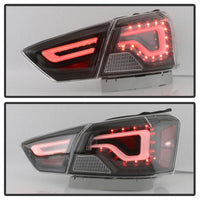 xTune 14-18 Chevy Impala (Excl 14-16 Limited) LED Tail Lights - Black (ALT-JH-CIM14-LBLED-BK)