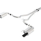 Borla Atak S Cat-Back 15-17 Ford Mustang GT 5.0L V8 MT/AT 2.5in pipe 4in tip (Black Chrome)