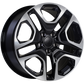 ART Replica 178 Gloss Black - Machined FaceR17819001 | Size: 19x7.5 | Bolt Pattern: 5x114.3 | Offset: 40 | Center Bore: 60.1