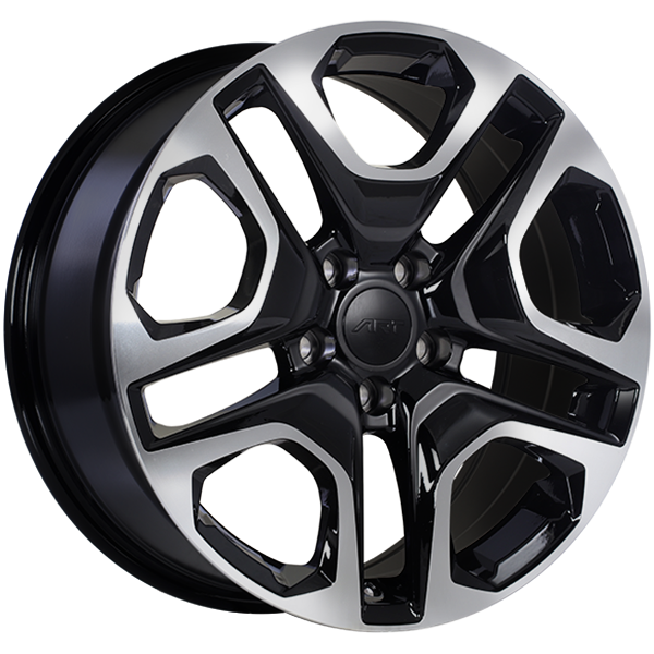 ART Replica 178 Gloss Black - Machined FaceR17819001 | Size: 19x7.5 | Bolt Pattern: 5x114.3 | Offset: 40 | Center Bore: 60.1