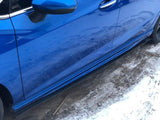 2016-2017 chevrolet cruze RS sedan Side Splitters  Too Fast Autoparts