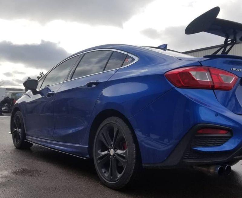 2016-2017 chevrolet cruze RS sedan Side Splitters  Too Fast Autoparts