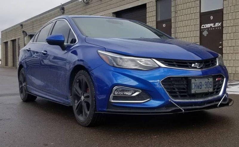 2016-2017 chevrolet cruze RS sedan Side Splitters  Too Fast Autoparts