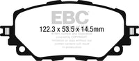 Plaquettes de frein avant EBC 15-17 Mazda Miata MX-5 Yellowstuff