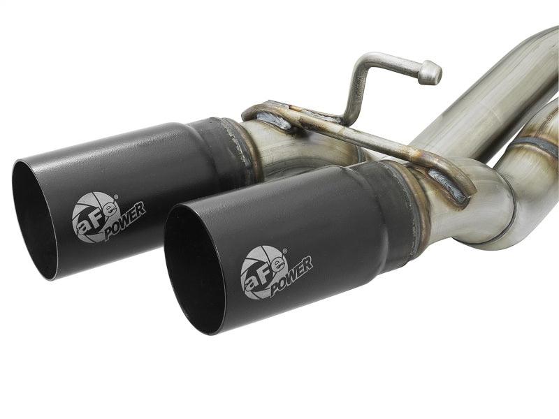 aFe Rebel Exhausts Cat-Back SS 16 Toyota Tacoma V6-3.5L w/ Black Tips | Too Fast Autoparts | Order Online