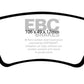 EBC 11+ Volvo S60 2.5 Turbo T5 (300mm Front Rotors) Redstuff Rear Brake Pads