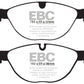 EBC 10-15 Jaguar XF 5.0 Supercharged (470) Redstuff Front Brake Pads