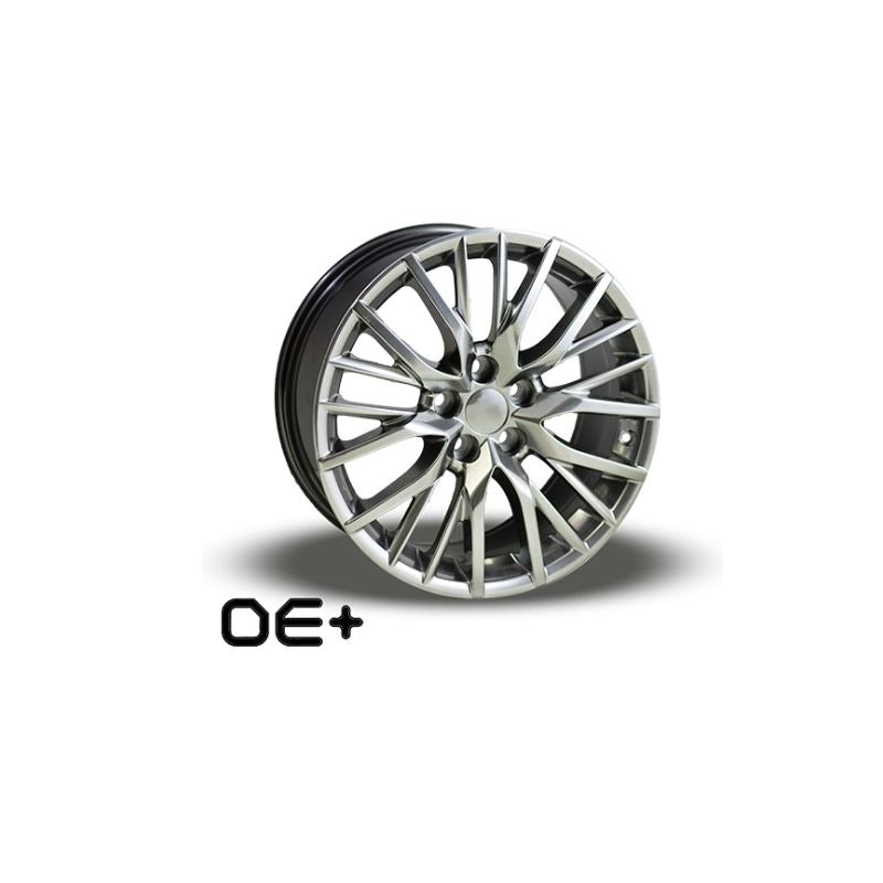 OE+ LX02 HYPER Silver 17X7 5X114.3MM 60.1MM