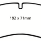 EBC 10-14 Land Rover LR4 5 Yellowstuff Front Brake Pads