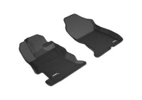 Tapis de sol 3D MAXpider 2017-2019 Subaru Impreza/Crosstrek Kagu 1ère rangée - Noir