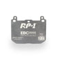 EBC Racing 09-16 Lotus Evora RP-1 Front/Rear Race Brake Pads (Pair Only)