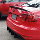 2011-2014 volkswagen gli mk6 rear diffuser+Rear corner spats  Too Fast Autoparts
