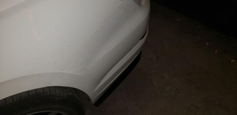 2019+ Volkswagen jetta Rear Spats  Too Fast Autoparts