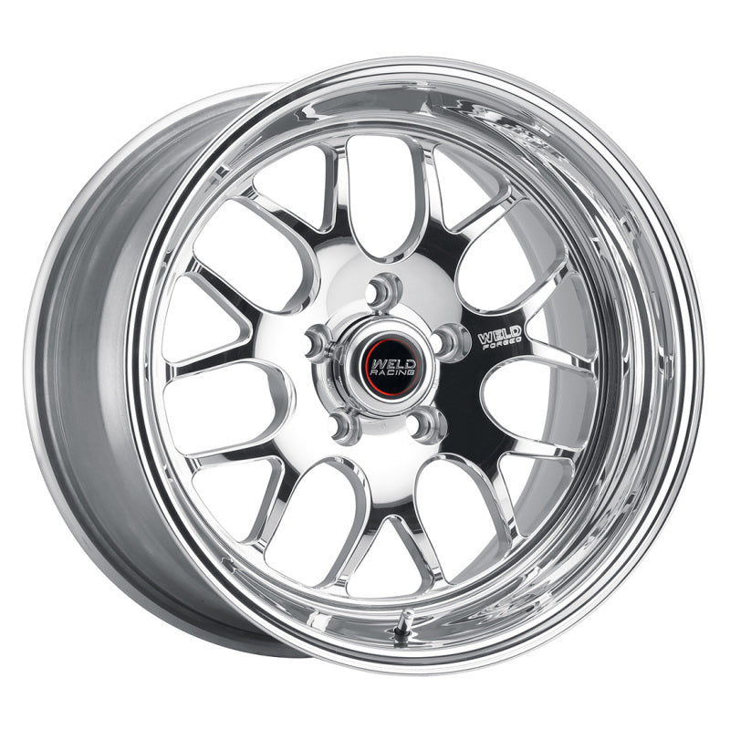 Weld S77 18x11 / 5x115mm BP / 6.1in. BS Polished Wheel - Non-Beadlock