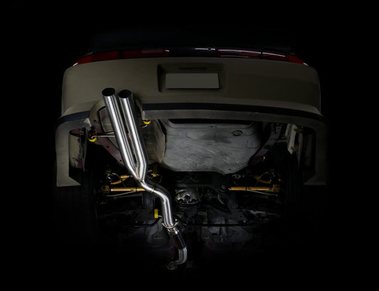 ISR Performance Series II – EP Dual Rear Section Only – Nissan 240sx 95-98 (S14)