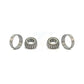 Front Outer Wheel Bearing Race Pair For Chevrolet S10 GMC Sonoma Camaro Blazer Pontiac Monte Carlo Oldsmobile Firebird Cutlass Supreme Jimmy El Camino Buick Regal S15 Isuzu Hombre Grand II K70-101090