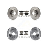 Transit Auto - Front Rear Disc Brake Rotors And Ceramic Pads Kit For Mazda 3 Sport 2.5L K8C-101440