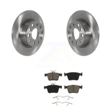 Transit Auto - Rear Disc Brake Rotors And Ceramic Pads Kit For Volkswagen Jetta Taos K8C-101757