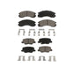 Front Rear Ceramic Brake Pads Kit For 2018-2020 Mitsubishi Outlander PHEV With Manual Parking KCX-100552