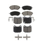 Front Rear Ceramic Brake Pads Kit For 2017 Subaru BRZ Limited Premium Without Brembo Brakes KCX-100554