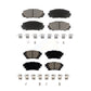 Front Rear Ceramic Brake Pads Kit For 2020-2022 Toyota Corolla FULL HYBRID EV-GAS (FHEV) engine With Electric Parking KCX-100567