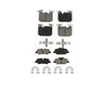 Front Rear Ceramic Brake Pads Kit For Mini Cooper KCX-100575