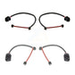 Mpulse Front Rear Disc Brake Pads Wear Sensor (4 Pack) For 2008-2009 Porsche Cayenne w Red Calipers KSE-100446