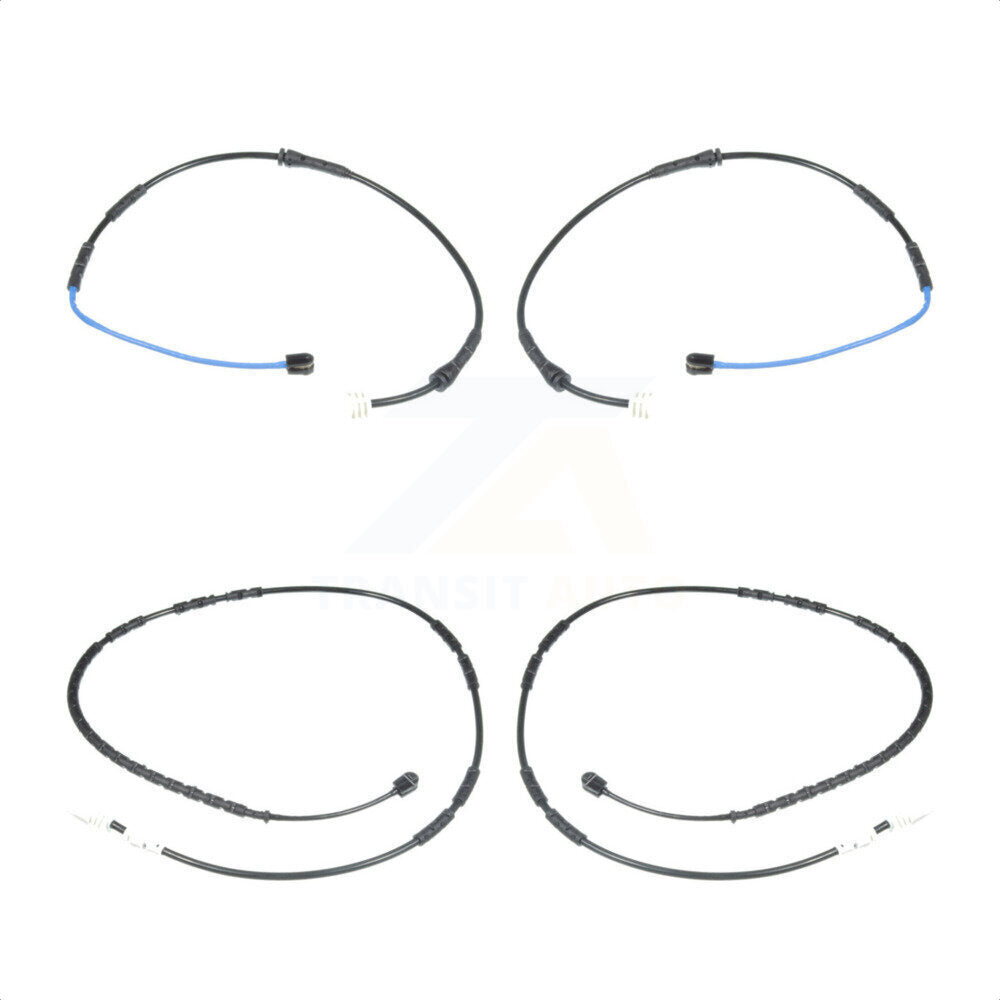Mpulse Front Rear Disc Brake Pads Wear Sensor (4 Pack) For BMW 135i 3.0L KSE-100447