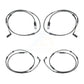 Mpulse Front Rear Disc Brake Pads Wear Sensor (4 Pack) For 2009-2009 BMW 750Li 750i KSE-100448
