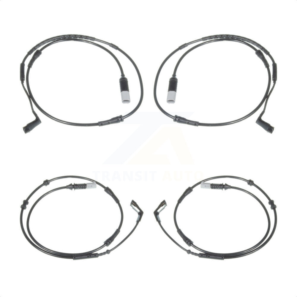 Mpulse Front Rear Disc Brake Pads Wear Sensor (4 Pack) For 2009-2009 BMW 750Li 750i KSE-100448